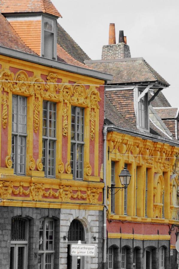 Hotel De La Paix ลีลล์ ภายนอก รูปภาพ