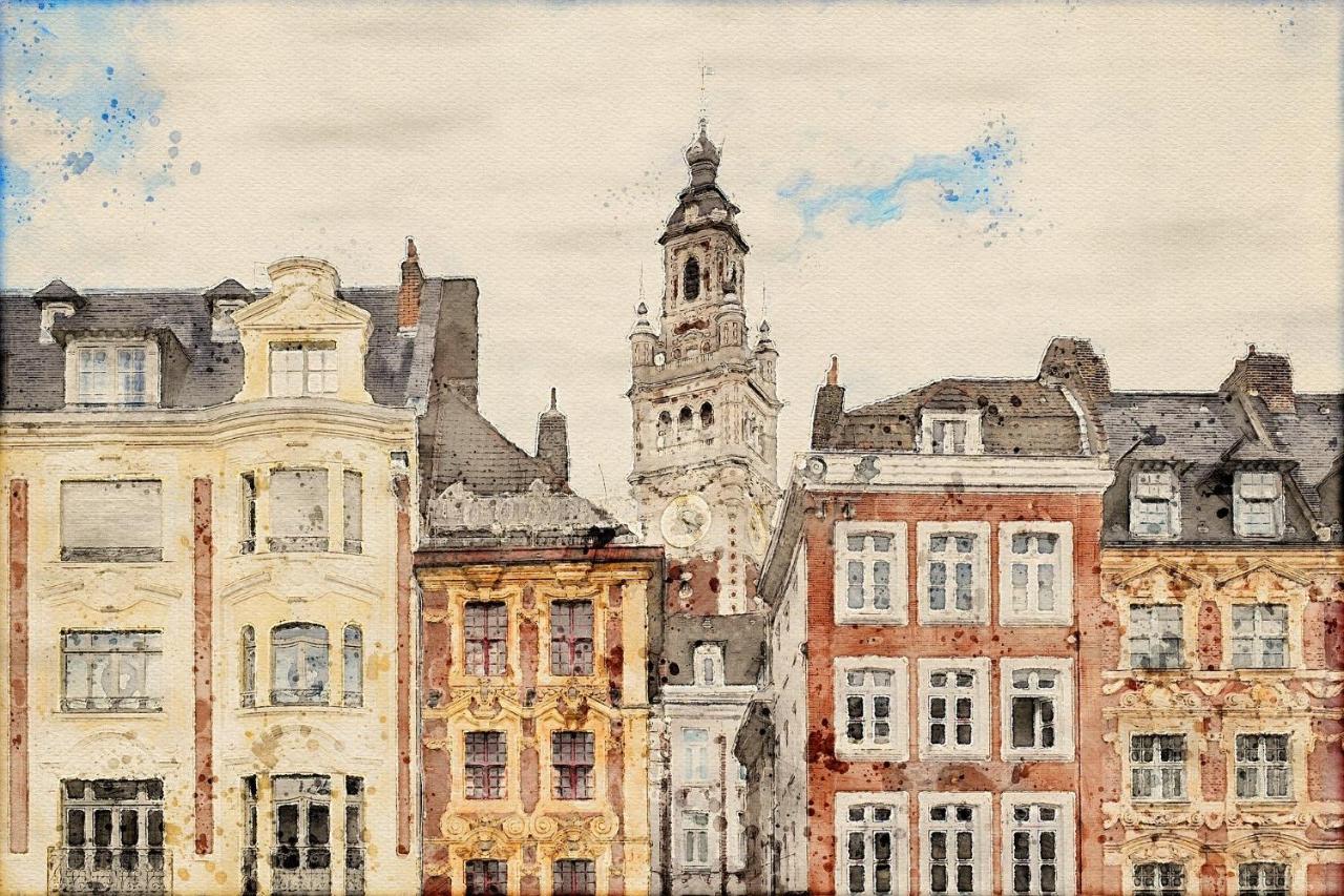Hotel De La Paix ลีลล์ ภายนอก รูปภาพ